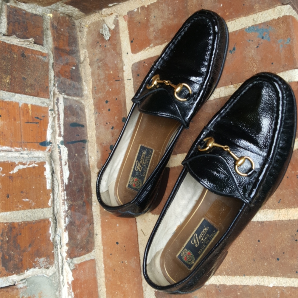Gucci 1953 Horsebit Patent Leather Loafers